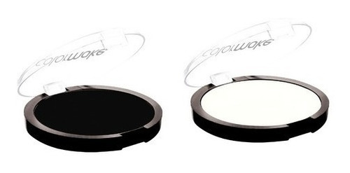 Pancake Colormake Branco E Preto 10g Maquiagem Artistica Kit
