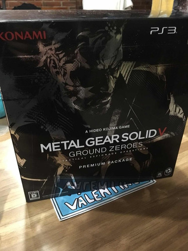 Metal Gear Solid Ground Zeroes Premium Package Ps3 Limited