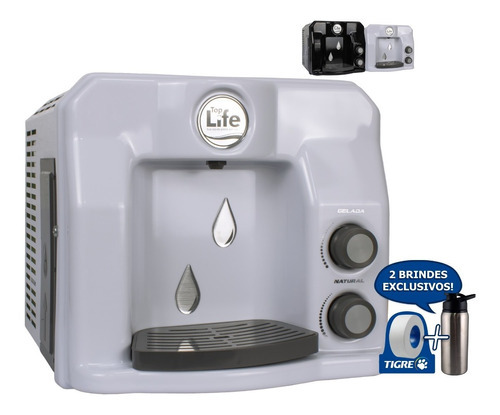 Filtro Purificador Água Platinum Compact Compressor Cor Branco 220v