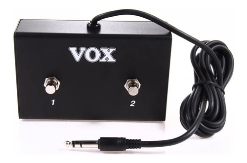 Pedal Footswitch Vox Vfs-2 Para Amplificador 2 Canales