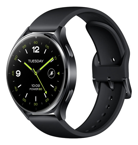 Xiaomi Watch 2 Preto Com Wear Os, Nfc E Gps - Versão Global