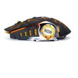 Mouse De Juego Game Alámbrico Negro Lluminación Rgb Pc257a