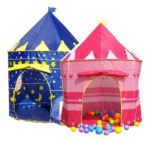 Carpa Castillo Niña/niño +20 Pelotas De Regalo