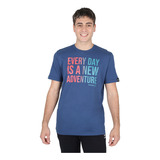 Remera Urbana Topper Mc Every Day Hombre En Azul | Moov