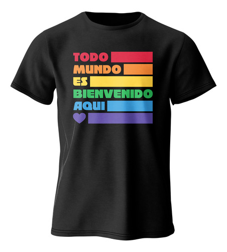 Playera Pride Gay Mujer Oversize Y Caballero Lgbtq+ Marcha