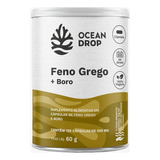 Feno Grego + Boro - Ocean Drop - 120caps - Testosterona Alta