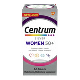 Centrum Silver Women 50+ Multivitamínico Mujer 65 Tabletas