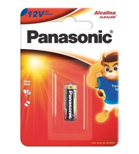 Bateria Panasonic Alcalina 12v C/1 Unidade