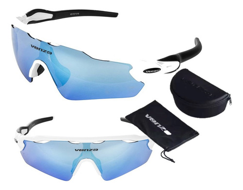 Gafas Ciclismo Deporte Venzo F27015 Polarizada Antirre Uv100