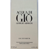 Perfume Acqua Di Gio Giorgio Armani Eau De Parfum X 125 Ml