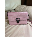 Coach Bolsa Studio Original Crossbody Rosa 25x17x9cm