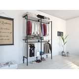 Closet Organizador Armable De Ropa Nuuk Concept Mint Color Blanco