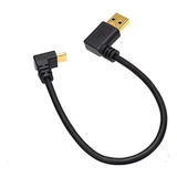 Cable Usb C A Usb Macho Corto, Usb A A C En Ángulo Recto C