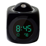 Reloj Despertador Digital Led Con Proyector De Temperatura Y