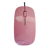 Mouse Optico Usb Ergonomico 1000dpi Varios Colores Para Windows Mac +