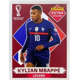 Figurinha Legend Bordô Kylian Mbappé - Copa 2022