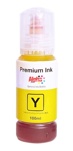 Tinta Marca Alpha Para Epson 544 L3110 L3150 L5190 100ml