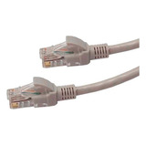 Cable De Red Patch Cord Cat5e 3 Mts Gris