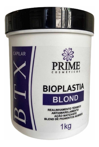 Prime Cosméticos Bioplastia Btx Matizador 1kg