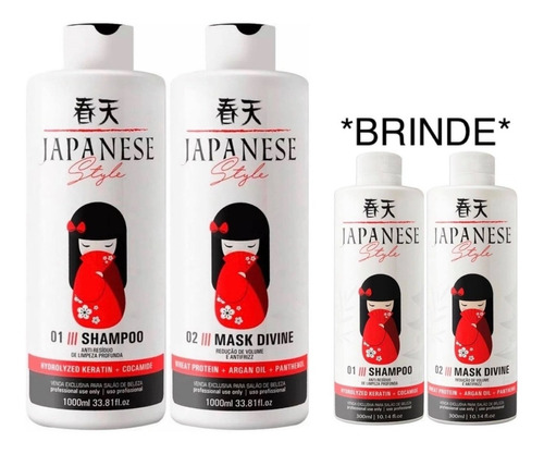  Definitiva  Japonesa Style  + Brinde Japanese 300ml