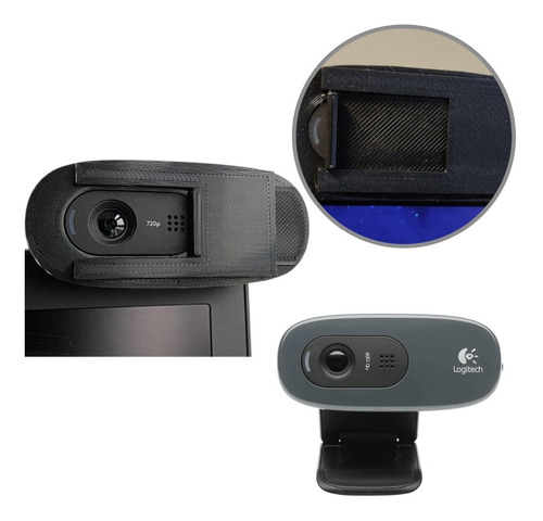 Tampa Privacidade Compatível Com Webcam Logitec C 270 Hd