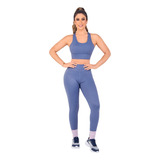 Legging Deportivo Supersport Dama  Azul 818-11