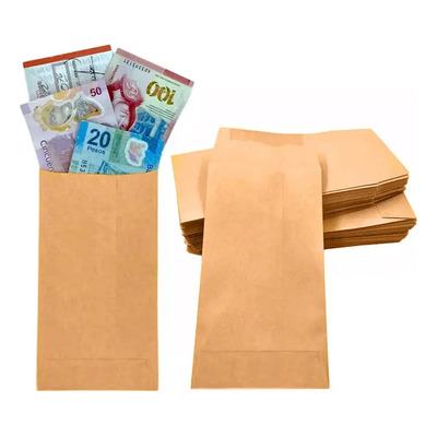Sobre Bolsa Coin Dinero Nomina Manila Paquete 200 Piezas Kyma SOB1-CO-MA | Meses sin interés
