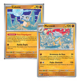 Carta Pokémon Cubone Marowak Escarlate E Violeta Pokémon 151