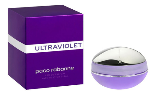 Paco Rabanne Ultraviolet Edp 80ml Para Feminino