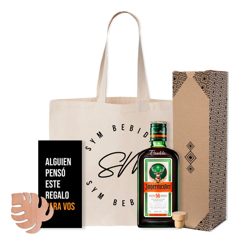 Combo Kit Jaggermeister 700ml Grabado