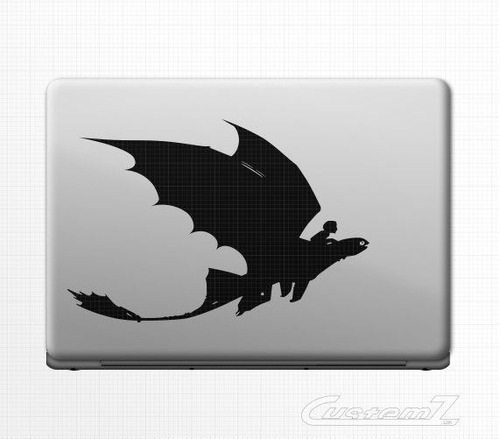 Vinil Decorativo Para Laptop Dragon Chimuelo