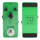 Pedal De Delay Analogico M-vave Class Delay Para Guitarra