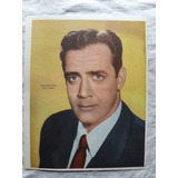 Antiguo Poster Revista Canal Tv - Raymond Burr - Perry Mason