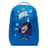 Mochila Para Niños 18l Nike Brasilia Azul Color Azul Foto/azul Foto/blanco Talla Unit