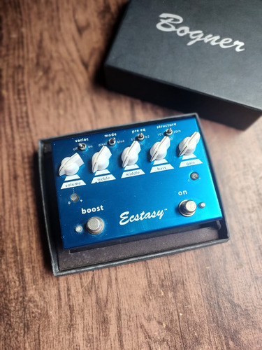 Pedal Bogner Ecstasy Blue Overdrive Boost