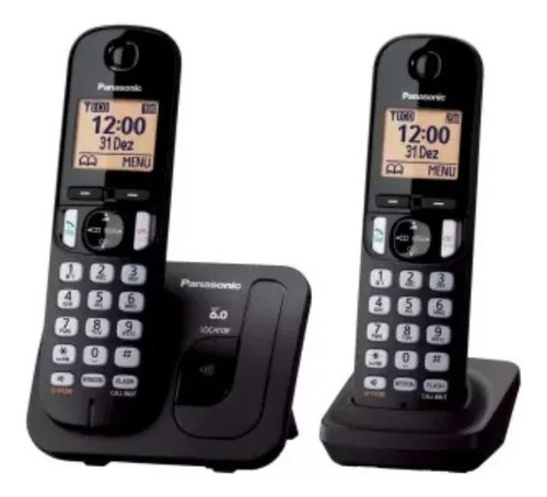 Teléfonos Inalámbricos Panasonic Con Pantalla Lcd 2 Pack