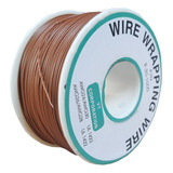 Cable 30 Awg Rollo 200m Wire Wrapping Color Café