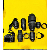 Nikon D7100 , 4200 Disparos Con Lentes , Bolso Y Trípode