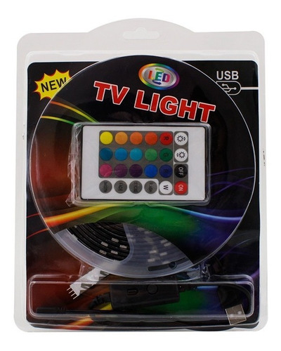Tira De Luces Led Tv Light Usb Rgb Luces Colores
