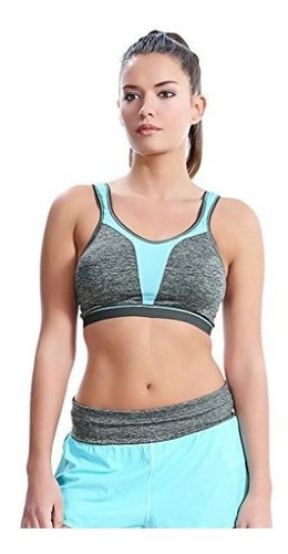 Tops - Freya Women's Force Crop Top Soft Cup Sports Bra With