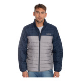 Quiksilver Campera Lifestyle Hombre Quilted Azul-gris Blw