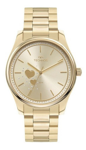Relógio Technos Feminino Trend Dourado 2036mqy/1x