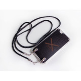 Funda Plata Esterlina 925 / Crossbody De Cuero Genuino.- F14