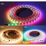 Tira Led Rgb Ajustable Inteligente Compatible Con Alexa