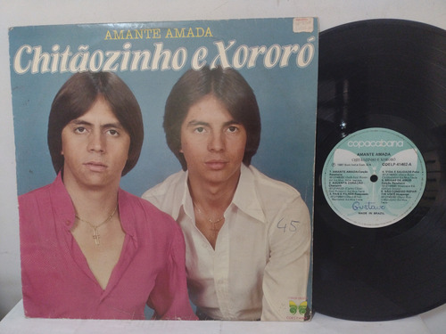 Lp Chitãozinho E Xororó - Amante Amada 1981
