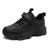 Para Niños Negros, Zapatillas Deportivas, Blancas, Tenis, Ni