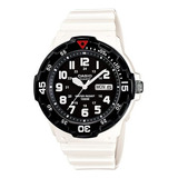 Reloj Casio Blanco Mrw-200hc-7bv 100% Original Gta 2 Años