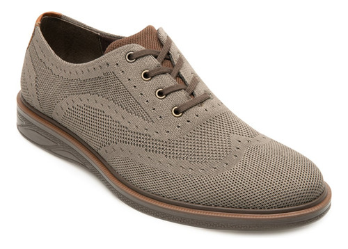 Oxford Taupe Tejido Flexi Hombre Suela Ligera 413104