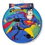 Alfombra Infantil Circular Antideslizantes Superman 50x50
