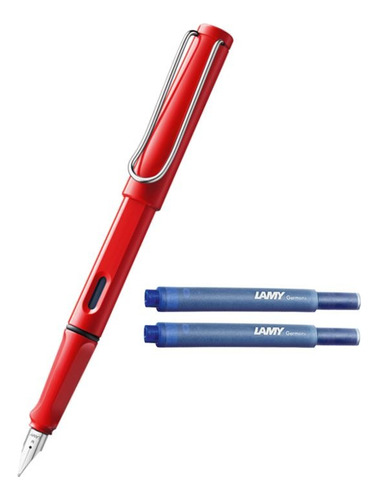 Pluma Lamy Safari Red (roja) Original Aleman Ta